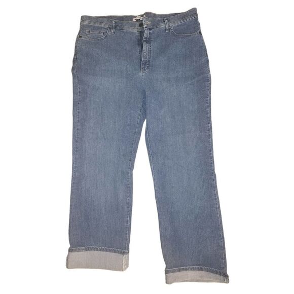 Lee Classic Fit Straight Leg womens Jeans size 18 Short  36x26 - Picture 1 of 3